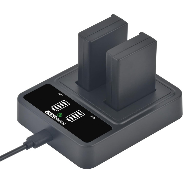 Акумулятор Nikon EN-EL9/EN-EL9a 2000mAh + зарядний пристрій Type-C для D3000, D5000, D40, D40x, D60