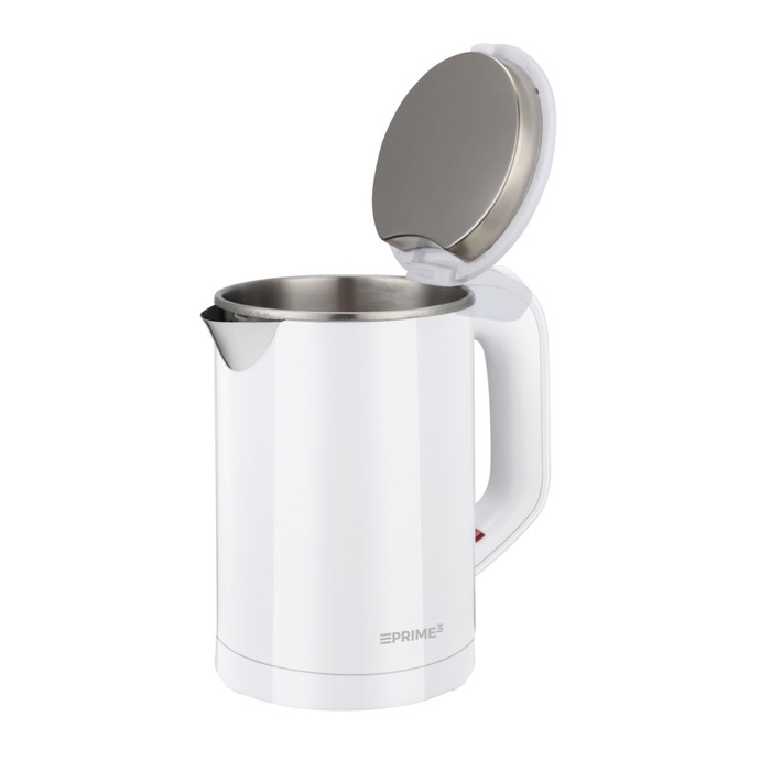 Електричний чайник PRIME3 SEK11, 0,6 л, 800 Вт, білий