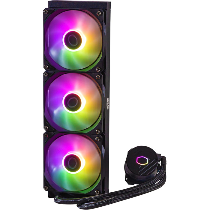 Система водяного охолодження Cooler Master Masterliquid 360L Core ARGB для процесора, MLW-D36M-A18PZ-R1 Core II 360