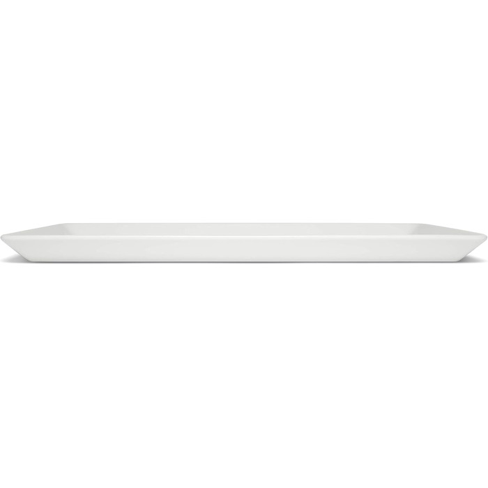 Weber Porcelain Serving Platter (40 x 22cm), made of extremely durable, scratch-resistant hard porcelain, perfect for outdoor use, extra reinforced bottom, dishwasher-safe - White (17884)