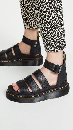 Сандалі Dr. Martens Olson Mädchen 37 EU Чорні - Оригінальні шкіряні сандалі