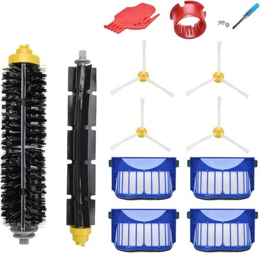 Набір аксесуарів для iRobot Roomba 675: фільтри, щітки, інструменти для чищення