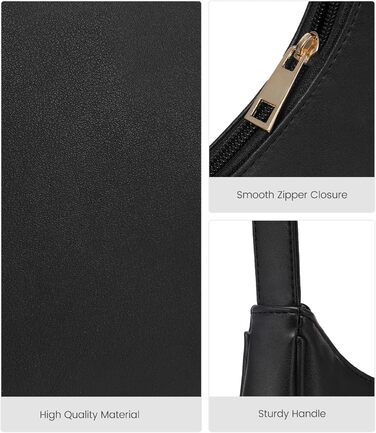 Сумка жіноча LOVEVOOK міні клатч через плече чорна - стильна сумка-месенджер для побачень, вечірок та покупок