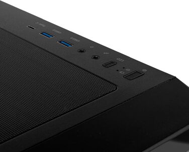 Ігровий корпус NOX Hummer BIOS Midi-Tower ATX/Micro-ATX/ITX, 8