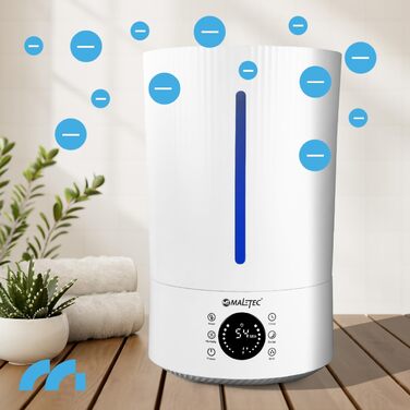 Maltec Humidifier Ionizer Diffuser WT5000ION with Oils Ultrasonic up to 35m2 Aromatherapy 3 Levels
