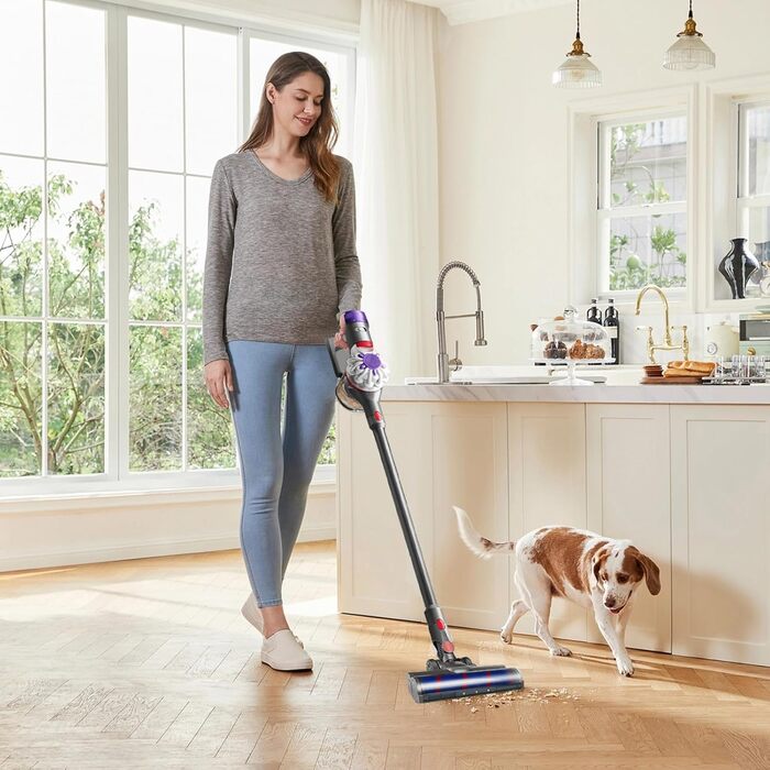 Моторизована щітка для пилососів Dyson V7 / V8 / V10 / V11 / V15 з LED-підсвічуванням: Turbobürste та Soft Roller