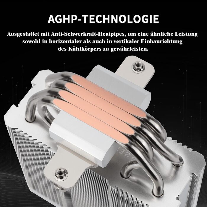 Thermalright Assassin X 120R Digital White - Кулер для CPU з RGB, 120мм, для AM5/LGA1700/1150/1151/1200