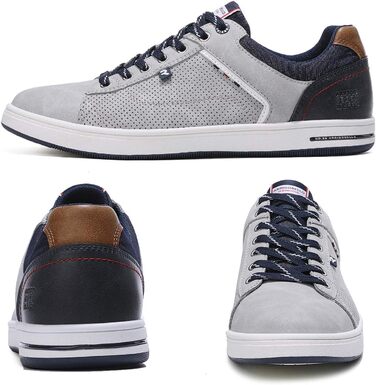 ARRIGO BELLO Кросівки чоловічі білі/срібні, спортивні, для ходьби та бігу, розміри 41-46, EU 42