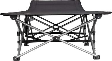 Розкладне ліжко для кемпінгу KingCamp XL, сталеве, 208x75 см, до 200 кг