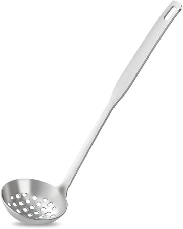 Набір кухонних аксесуарів Pleafind 4 шт. з нержавіючої сталі: ложка для супу, вінчик, шумовка, лопатка для воку