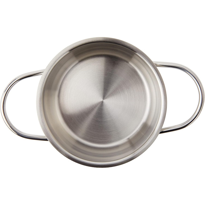 Міні-каструля Fissler Häppchen з нержавіючої сталі 12 см, 0,5 л, з кришкою, для індукції