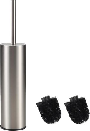BGL 304 Stainless Steel Toilet Brush Holder - Long Design, Nickel Bristle Finish