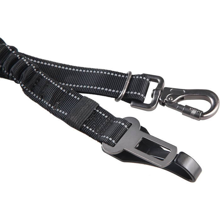 Tapylove 3-in-1 Dog Seat Belt - Adjustable Car Dog Harness with Bungee & Universal Compatibility (Isofix)