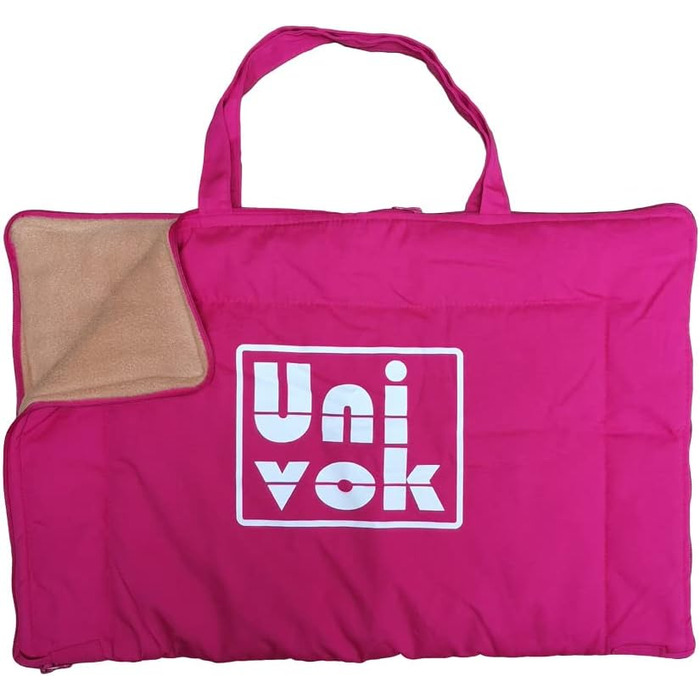 Переносний килимок для собак Univok, килимок для собак, миючий, нове ліжко для собак (магента)