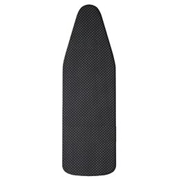 Чохол для прасувальної дошки Yizunnu, 140 x 50 см, товсте ущільнення, шнурок для фіксації, регульована застібка, простий крій та стійкий до подряпин принт (чорні крапки)