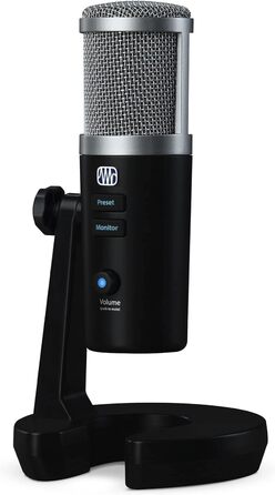 PreSonus Revelator USB-Конденсаторний мікрофон для запису, подкастингу та стрімінгу з програмним забезпеченням Revelator