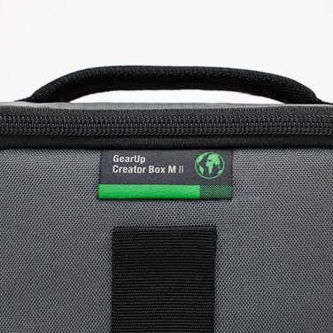 Чохол Lowepro GearUp Creator Box Large II для дзеркальних та бездзеркальних камер, з QuickDoor, з перероблених матеріалів, оранжевий, сірий