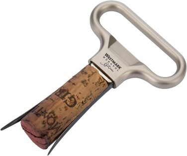 Набір для вина Westmark Wein-Set 6 предметів: штопор Ah-So, 5 лійків Safety, сталь/цинк/PET, срібно-чорний, 628533E6