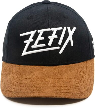 Кепка Snapback Bayerisches Zefix з фетру, чорна, універсальний розмір