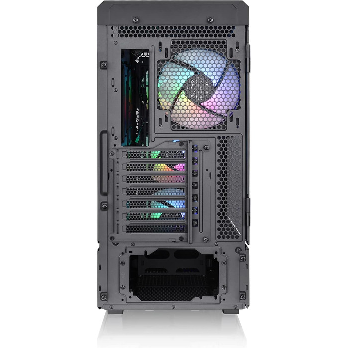 Корпус Thermaltake Ceres 500 TG ARGB Mid-Tower ATX/E-ATX, 4 ARGB вентилятори, загартоване скло, USB-C, Black