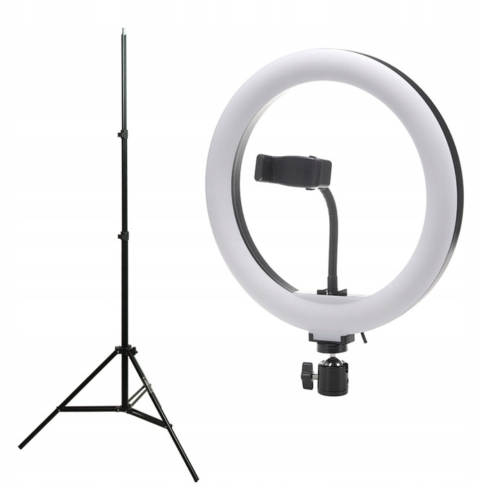 Кільцева лампа для макіяжу LED Ring Light зі штативом та тримачем для телефону