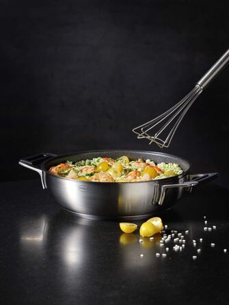 Міксер кухонний RÖSLE Gourmetbesen, нержавіюча сталь 18/10, 27 см, сріблястий