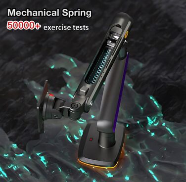 Кріплення для монітора 32-60 дюймів Ultrawide, для моніторів 34/49/57 дюймів, вантажопідйомність до 20 кг, кріплення C-Clamp та Grommet, VESA 75/100 мм (фіолетовий)