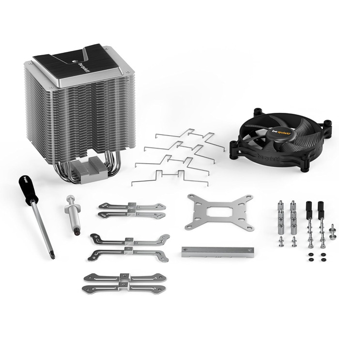 be quiet! Shadow Rock 3 - Кулер для CPU, 160W TDP, 135mm вентилятор, HDT, 4x Heatpipe, Slim Design