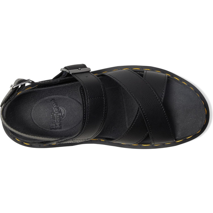 Сандалі жіночі Dr. Martens 31558001 шкіряні чорні, розмір 37-38 EU