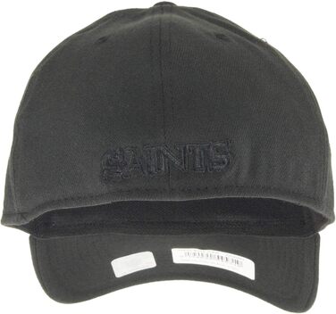 Кепка бейсбольна New Era NFL 39thirty Saints (Новий Орлеан) чорна, розмір M-L