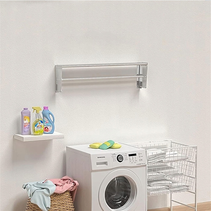 Складана сушарка для одягу, для використання в приміщенні та на вулиці