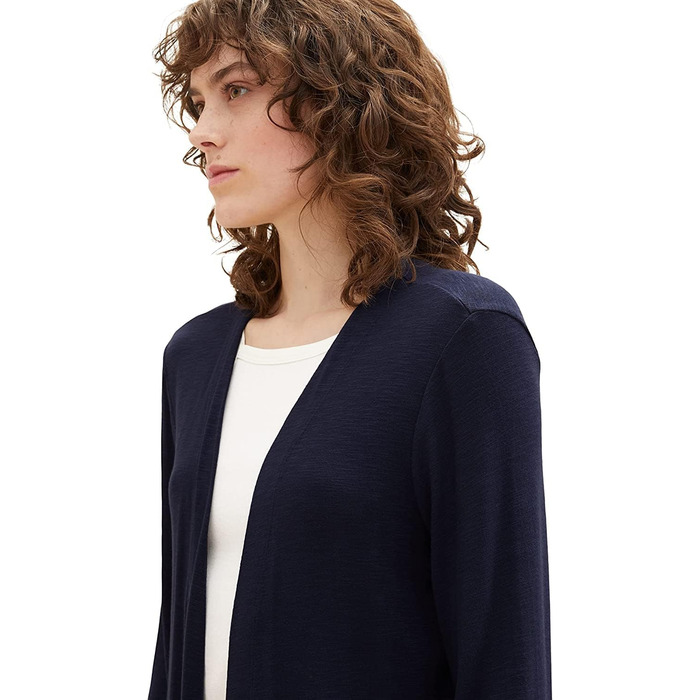 Кардиган жіночий TOM TAILOR Basic літній, розмір XL, колір Sky Captain Blue
