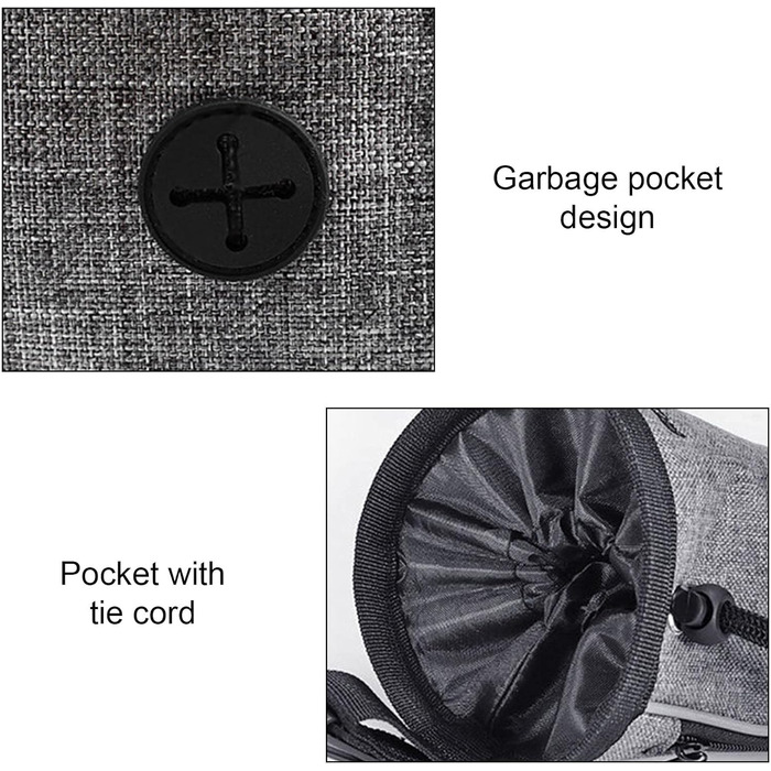 Водонепроникна сумка для ласощів для тварин AYNKH, професійна сумка для тренування цуценят та собак, з регульованою застібкою, багатофункціональна для подорожей та відпочинку на природі