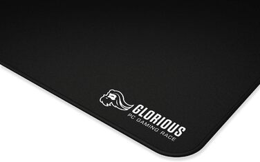 Підставка для зап'ястя клавіатури Glorious Gaming з підкладкою (17 мм, чорний) - м'яка, з антиковзким покриттям, 300 x 100 x 17 мм