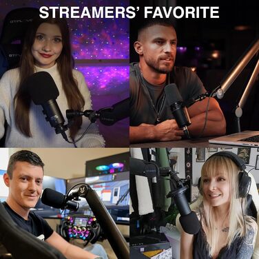 Підставка для мікрофона SENSIC SA-30 настільна з поворотним кріпленням, адаптер 3/8-5/8, універсальна, професійна, чорна