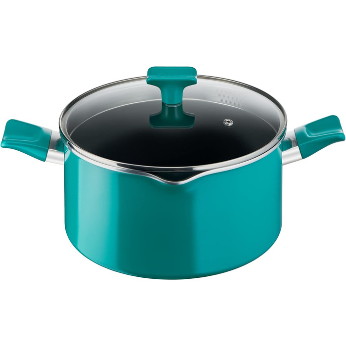 Каструля Tefal Chefclub Brat 24 см з антипригарним покриттям Titanium, індукційна, з термоіндикатором