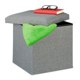 Relaxdays Ottoman з місцем для зберігання речей