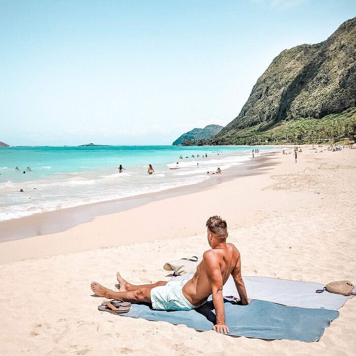 Набір мікрофібрових рушників Gipfelsport для сауни, фітнесу, спорту та пляжу. Розміри: S (80x40 см), M (110x50 см). Колір: помаранчевий