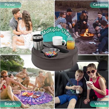 Sofa-Buddy Practical Couch Cup Holder, Couch Coaster, Sofa Cup Holder. The perfect couch accessory.
