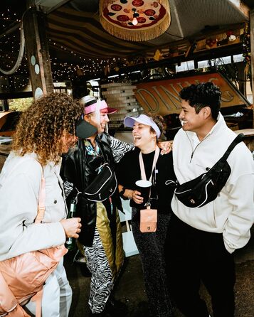 Джонні Ербан Баухташе Дамен & Herren Peach - Jimmy - 2в1 Поясна Сумка з Рюкзаком - Складаний Рюкзак для Фестивалю - Мультифункціональна та Водовідштовхувальна