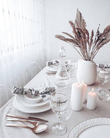 ECHTWERK Avelino Flatware Set, Bronze Edition, 20-Piece, Dinnerware Set for up to 4 People, 18/10 Stainless Steel, Matte Finish, High-Quality Cutlery Set, for Dining Table, Table Decoration for Weddings & Festive Tables