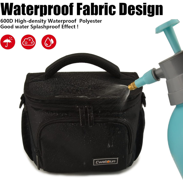 Водонепроникна фотосумка для дзеркальної камери Cwatcun (Canon, Nikon, Sony, Fuji)