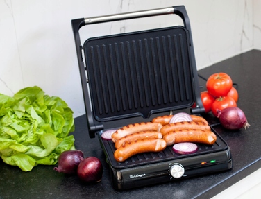 Електричний гриль Berlinger MAX-2400-W 2400 Вт, розкладний на 180°