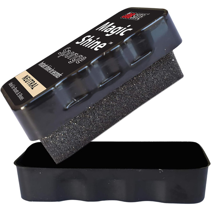 JobSite Instant Express Shoe Cleaning for Leather Boots & Shoe Shine Sponge