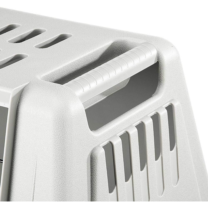 Переноска для собак Ferplast ATLAS CAR MINI для автомобіля з вентиляційними решітками та дренажним килимком, розмір 72x41x51 см