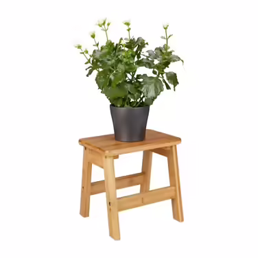 Relaxdays Footstool RUSTICO