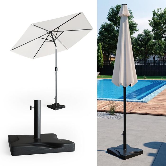 Oskar Parasol 270cm Garden Parasol Patio Parasol Market Parasol