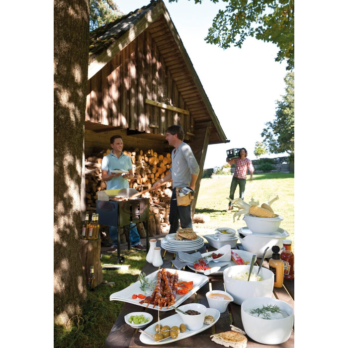 KAHLA 1U2012A9001UC BBQ Saucenprofi 0.40 l | White sauce dish made of porcelain