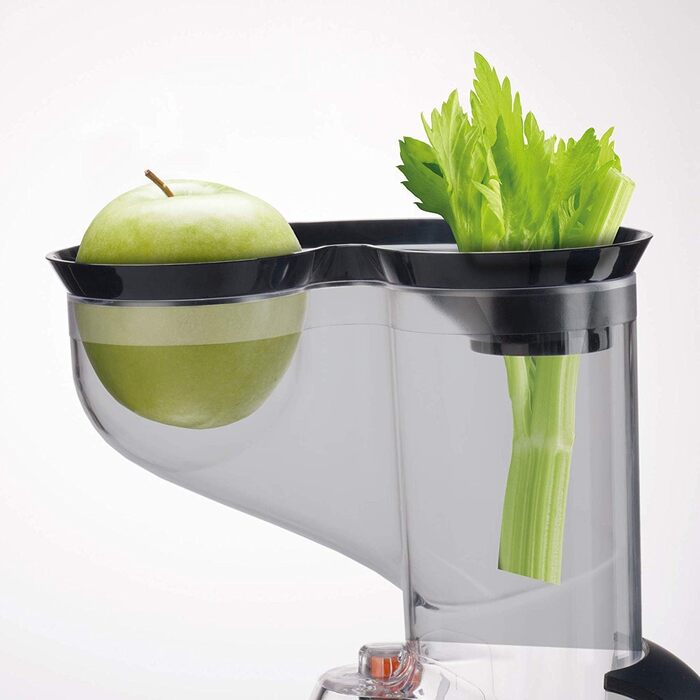 Imetec Succovivo Pro 2000 Professional Cold Juicer with slow press, 48 RPM, 2 filters for juice, accessories for granite and sorbets, set for beauty masks with two recipe booklets