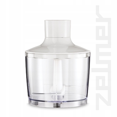 Занурювальний блендер Zelmer ZHB4562S 800 Вт, білий, набір з подрібнювачем та вінчиком